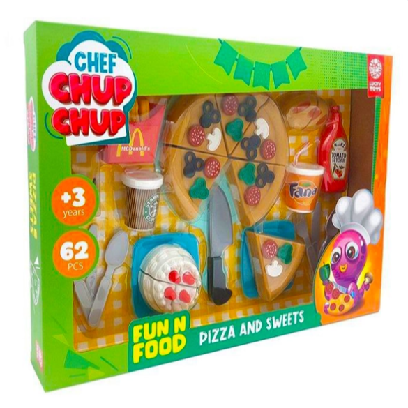 ست سرآشپز Chef Chup Chup 62pcs